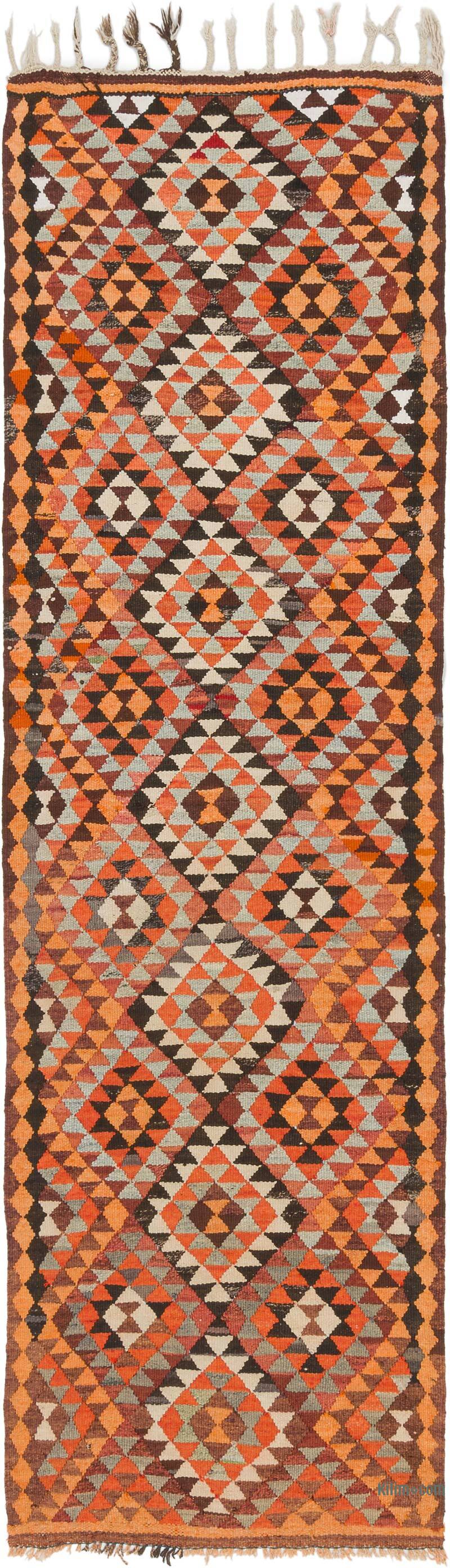 Vintage Anadolu Kilim Yolluk - 89 cm x 297 cm - K0077563