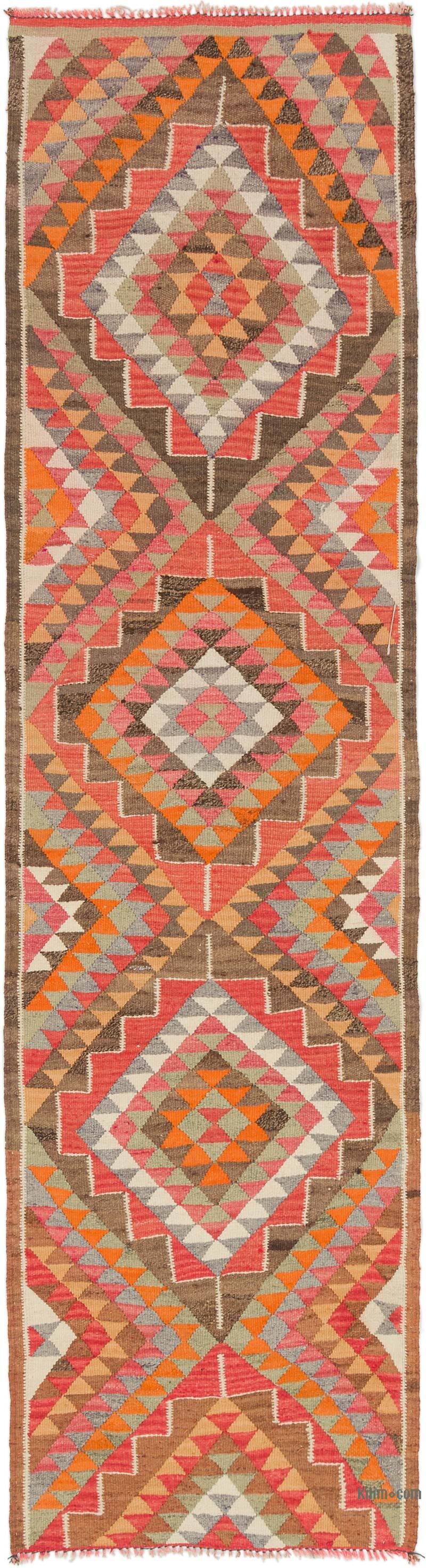 Alfombra Kilim Tribal Vintage - 83 cm x 320 cm - K0077564