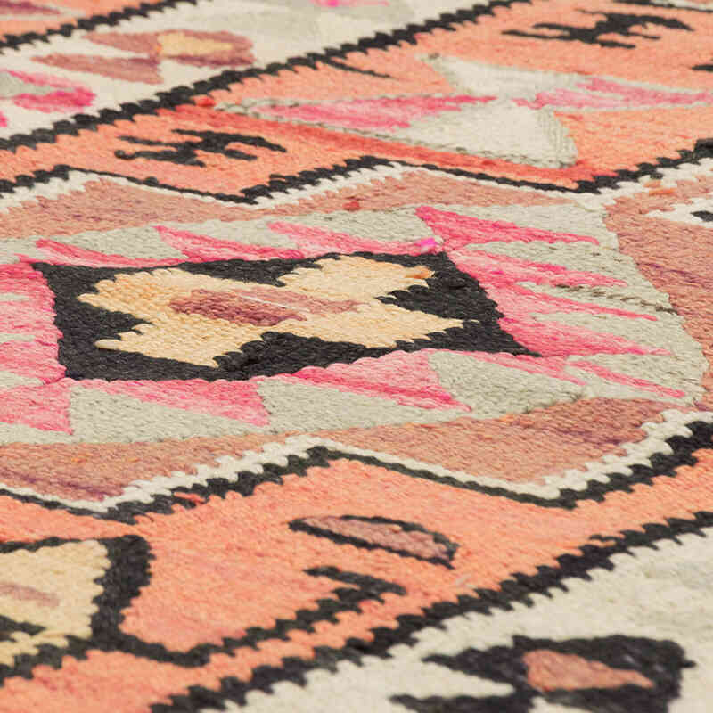 Vintage Herki Kilim Yolluk - 90 cm x 290 cm - K0077568