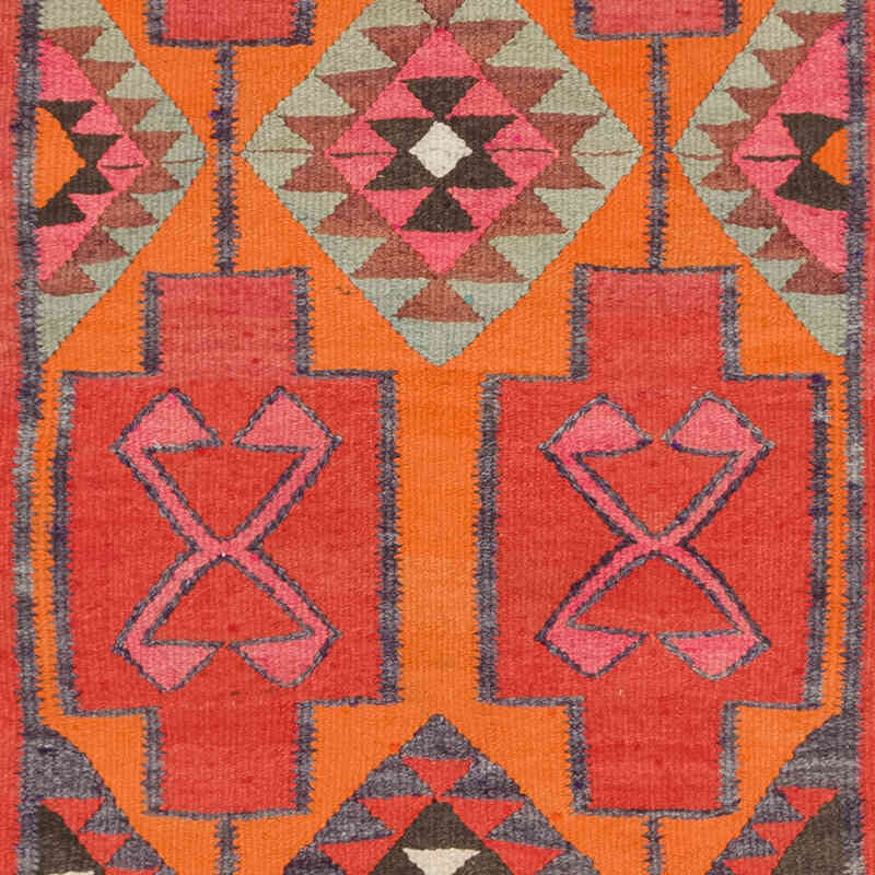 Corredor Vintage Herki Kilim - 105 cm x 335 cm - K0077570
