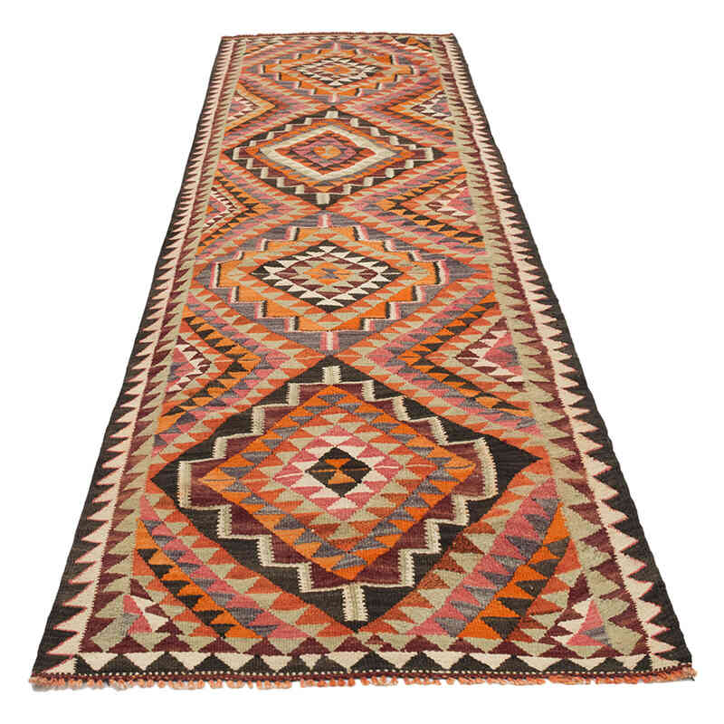 Corredor Vintage Herki Kilim - 91 cm x 300 cm - K0077571
