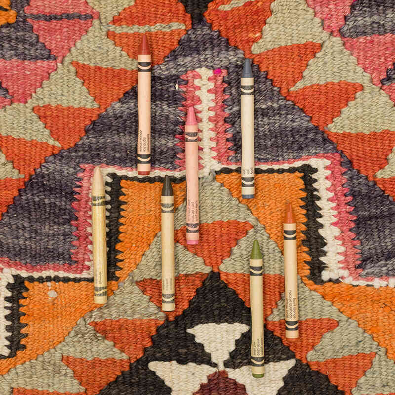 Corredor Vintage Herki Kilim - 91 cm x 300 cm - K0077571