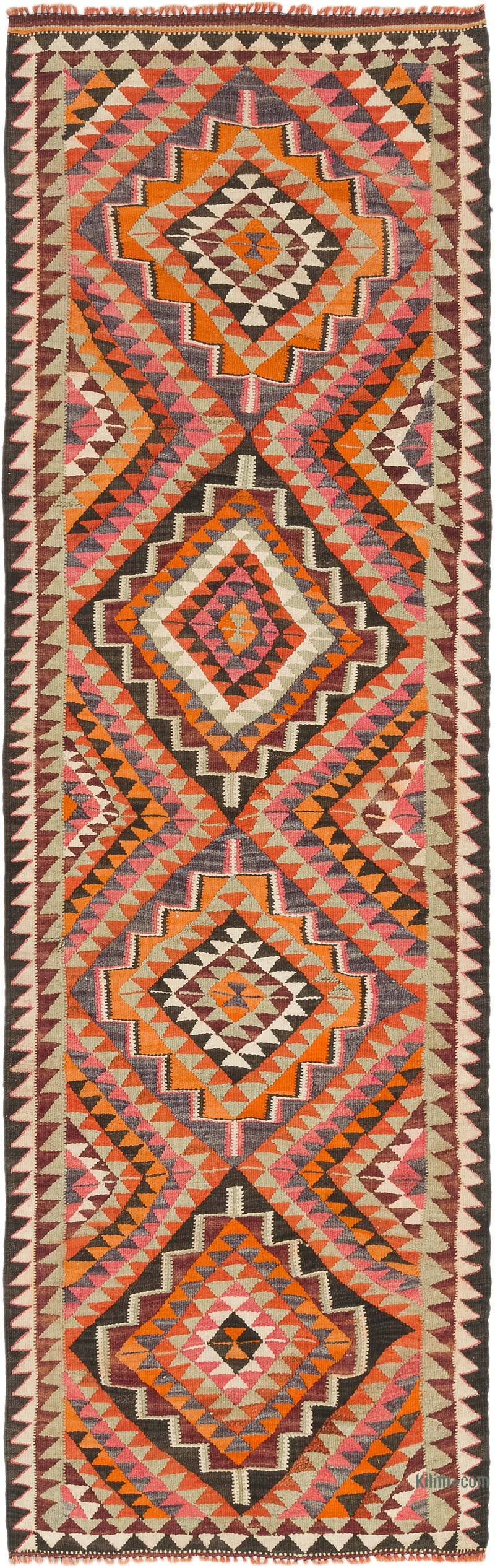 Corredor Vintage Herki Kilim - 91 cm x 300 cm - K0077571