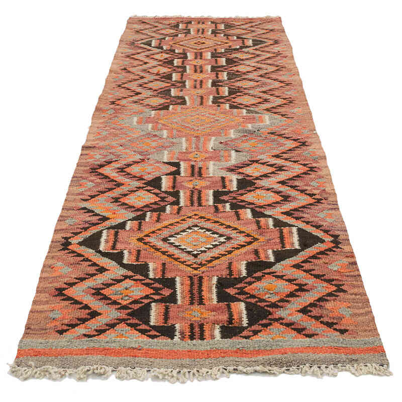Corredor Vintage Herki Kilim - 87 cm x 290 cm - K0077572