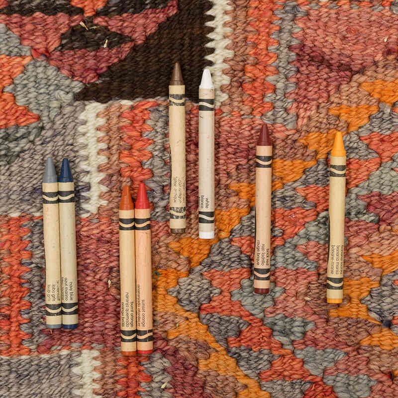 Corredor Vintage Herki Kilim - 87 cm x 290 cm - K0077572