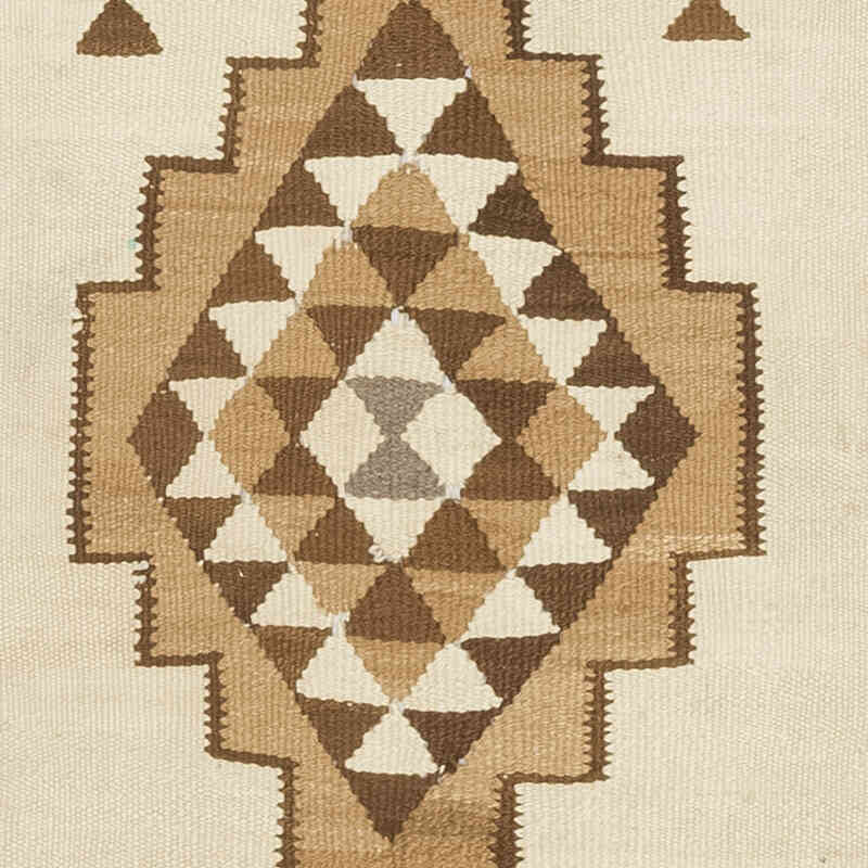 Vintage Herki Kilim Runner - 2' 10" x 10' 8" (34" x 128") - K0077581