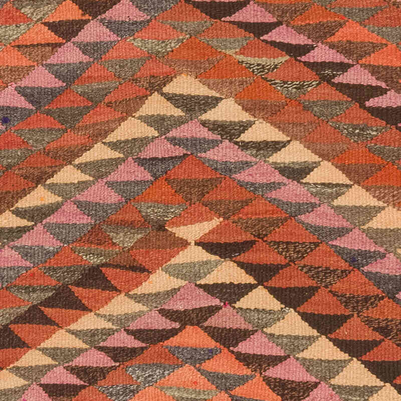 Vintage Herki Kilim Runner - 3'  x 10' 10" (36" x 130") - K0077583