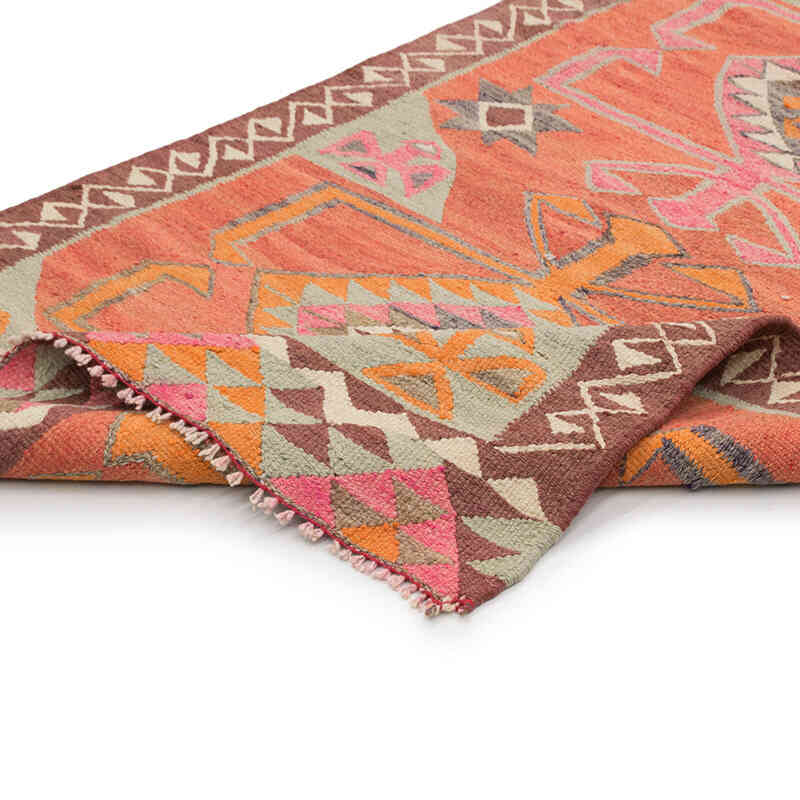 Corredor Vintage Herki Kilim - 103 cm x 346 cm - K0077584