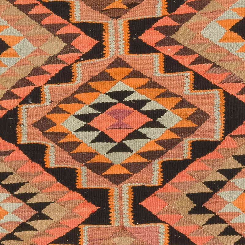 Corredor Vintage Herki Kilim - 89 cm x 345 cm - K0077585
