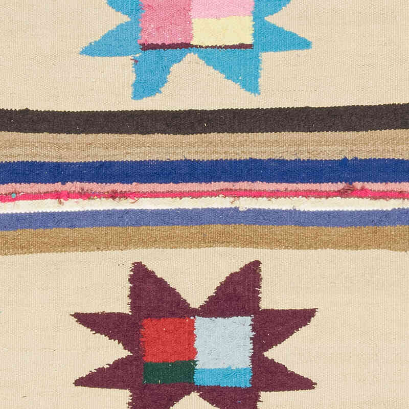 Vintage Herki Kilim Yolluk - 84 cm x 317 cm - K0077588