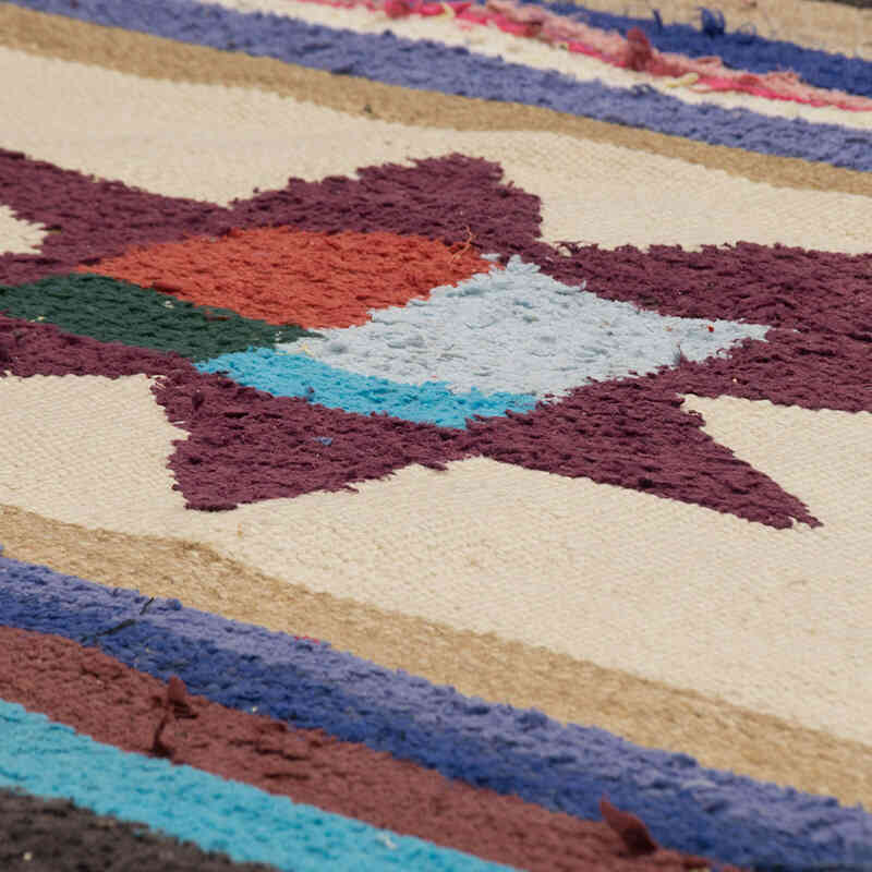 Vintage Herki Kilim Yolluk - 84 cm x 317 cm - K0077588