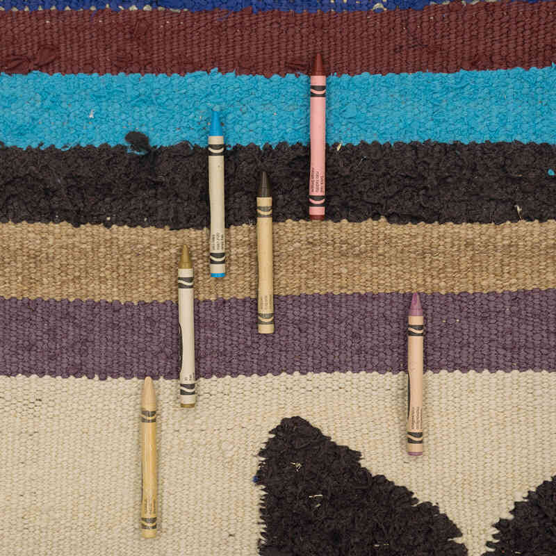 Vintage Herki Kilim Yolluk - 84 cm x 317 cm - K0077588