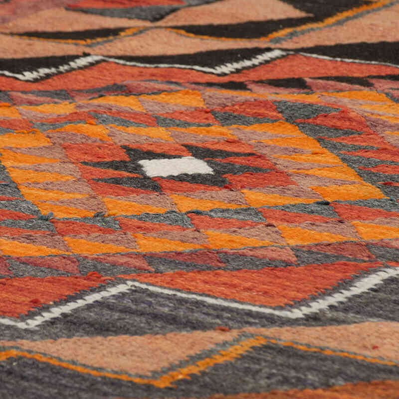 Corredor Vintage Herki Kilim - 95 cm x 360 cm - K0077589