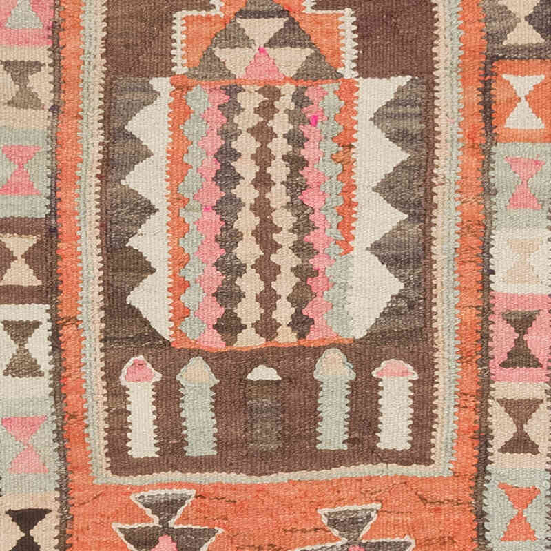 Corredor Vintage Herki Kilim - 88 cm x 313 cm - K0077590
