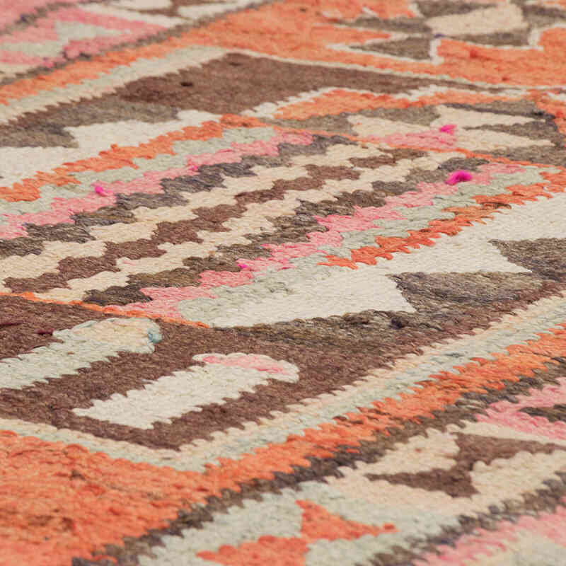 Corredor Vintage Herki Kilim - 88 cm x 313 cm - K0077590