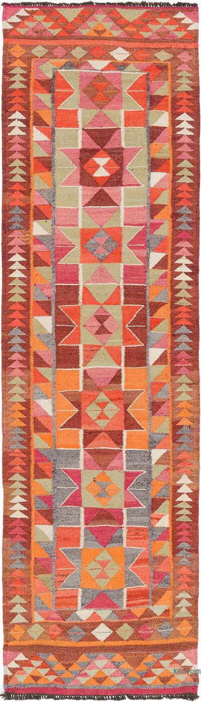 Corredor Vintage Herki Kilim - 96 cm x 331 cm