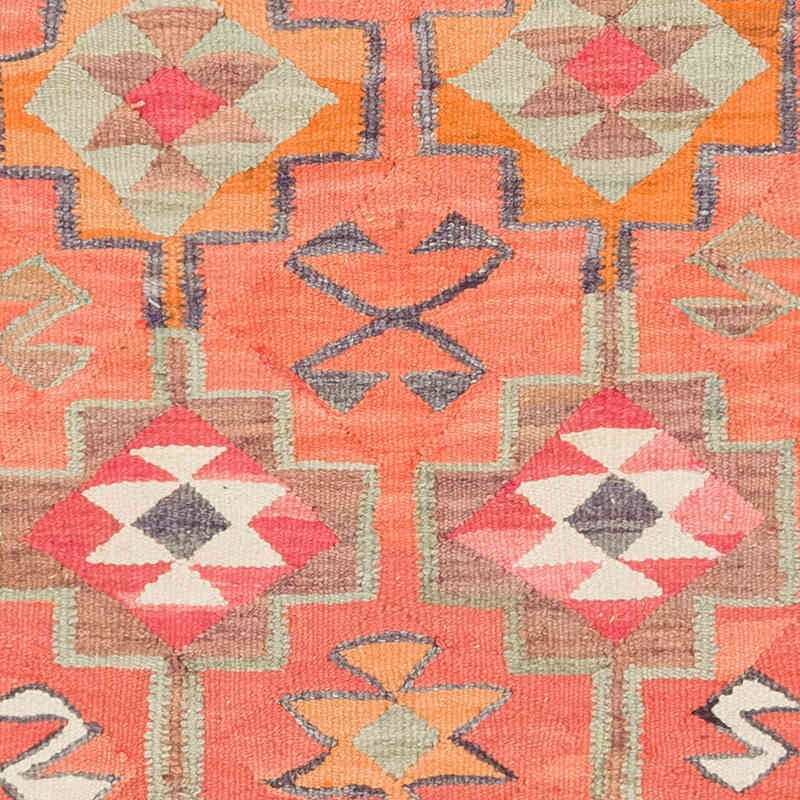 Corredor Vintage Herki Kilim - 99 cm x 347 cm - K0077592