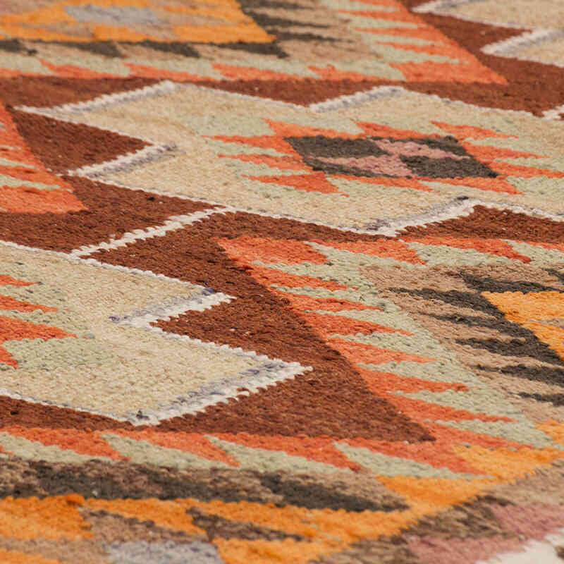 Corredor Vintage Herki Kilim - 86 cm x 300 cm - K0077595