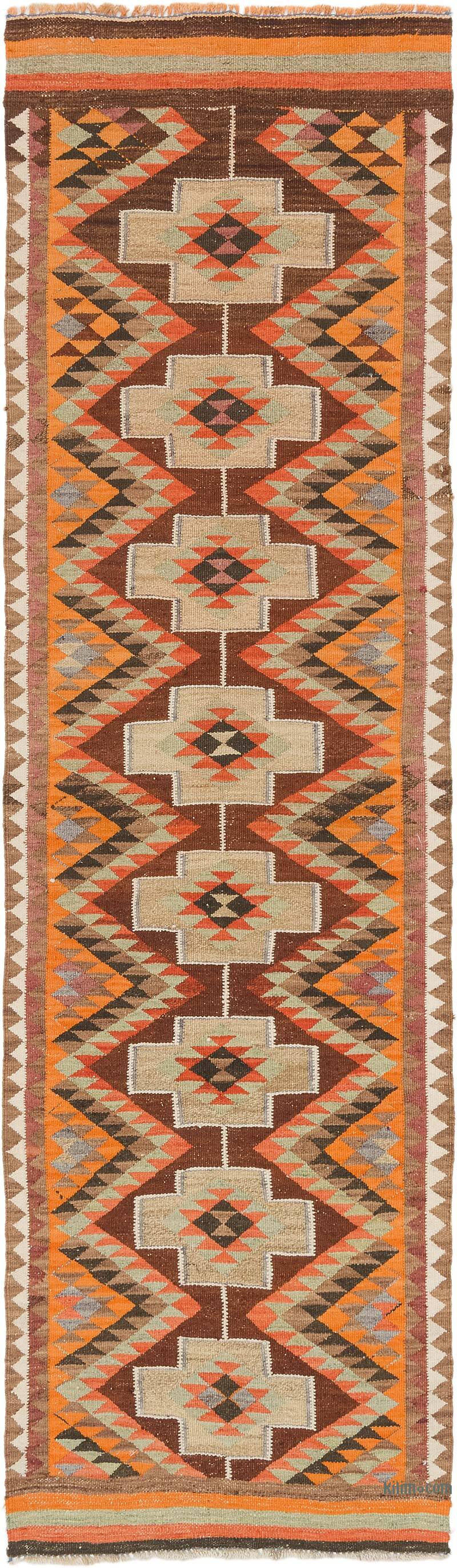 Corredor Vintage Herki Kilim - 86 cm x 300 cm - K0077595