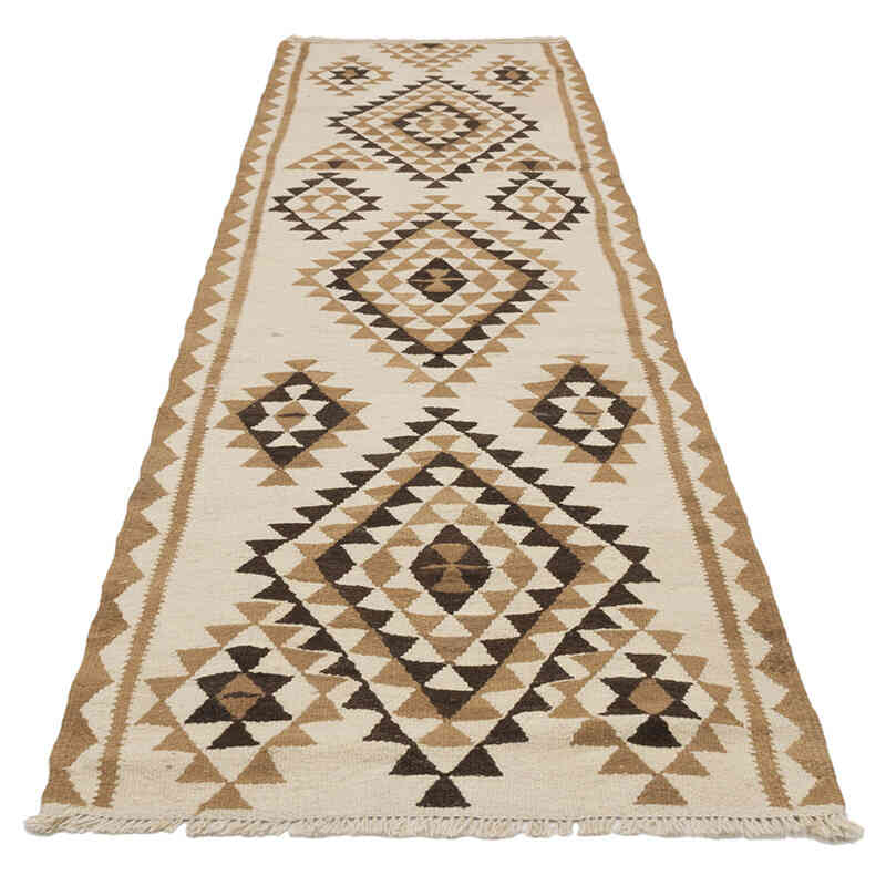 Corredor Vintage Herki Kilim - 90 cm x 325 cm - K0077601