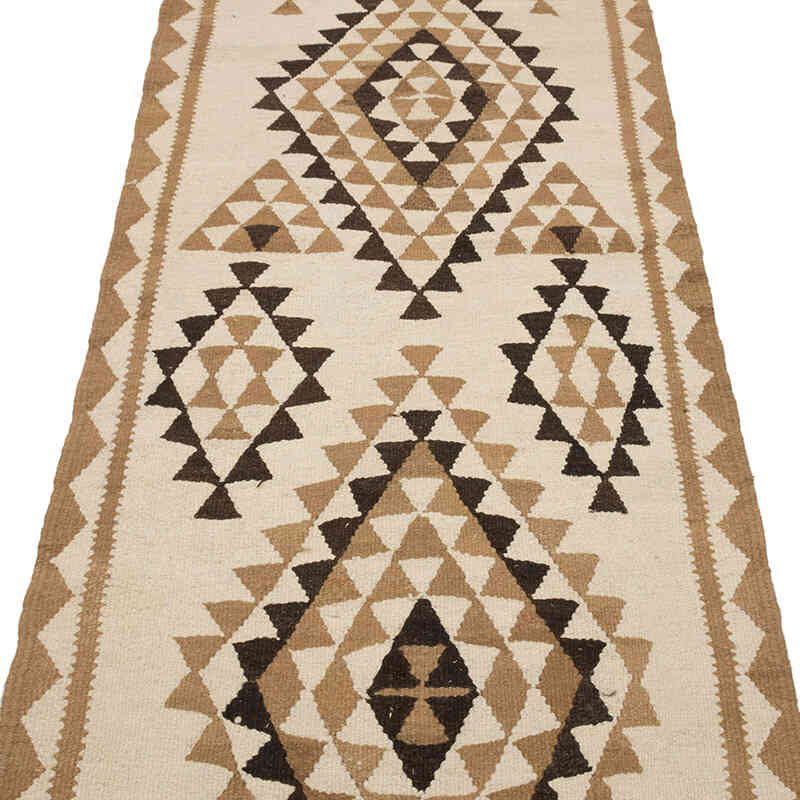 Corredor Vintage Herki Kilim - 90 cm x 325 cm - K0077601