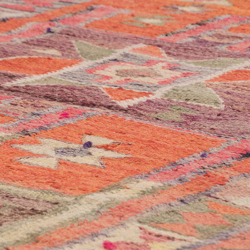 Vintage Herki Kilim Runner - 3' 1" x 9' 9" (37" x 117") - K0077603