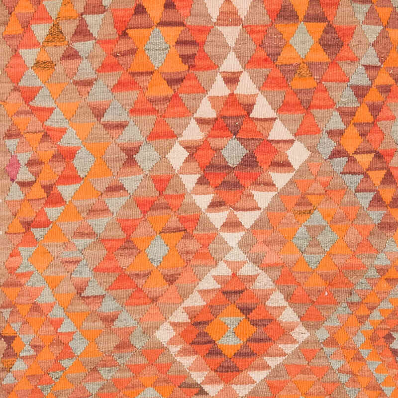Vintage Herki Kilim Yolluk - 98 cm x 378 cm - K0077605