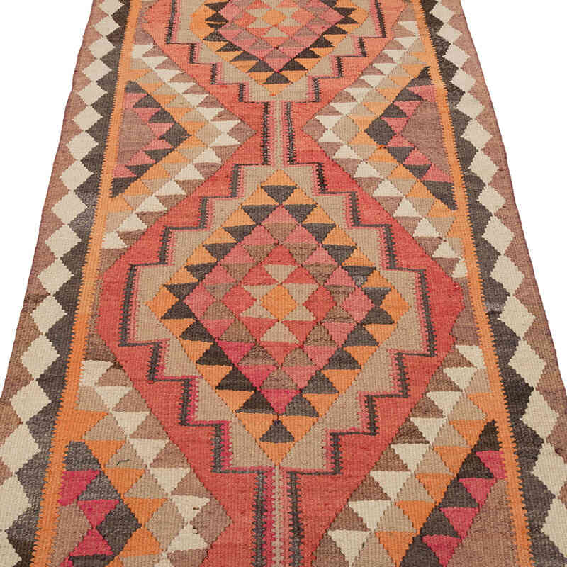 Corredor Vintage Herki Kilim - 94 cm x 320 cm - K0077610