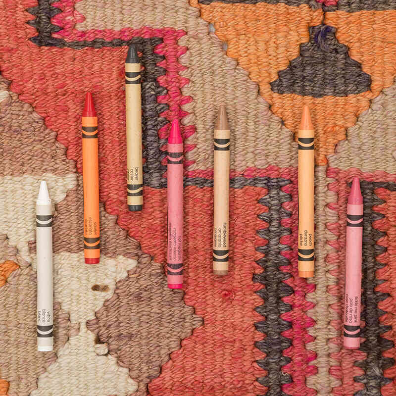 Corredor Vintage Herki Kilim - 94 cm x 320 cm - K0077610