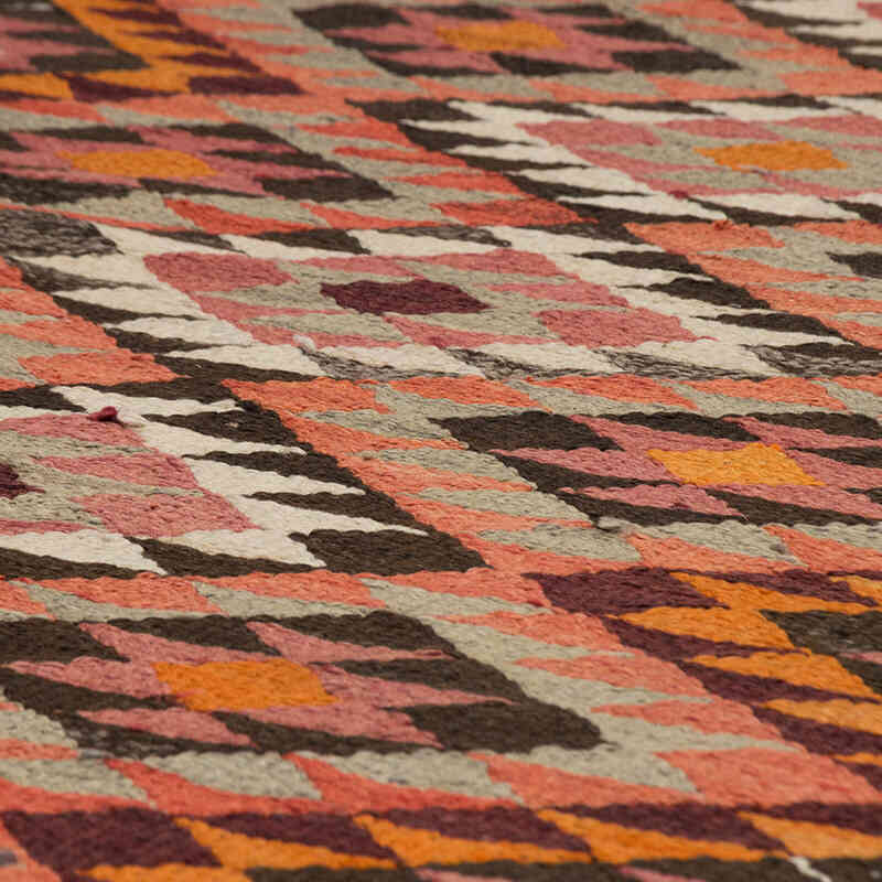 Corredor Vintage Herki Kilim - 90 cm x 348 cm - K0077611