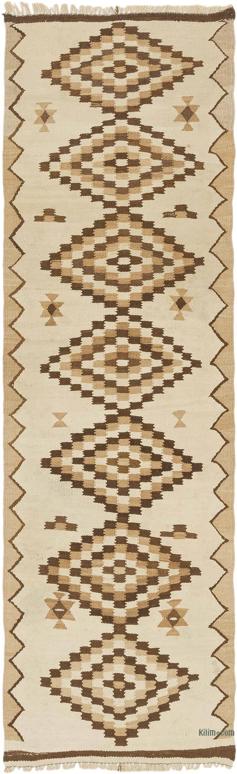 Corredor Vintage Herki Kilim - 82 cm x 265 cm - K0077613