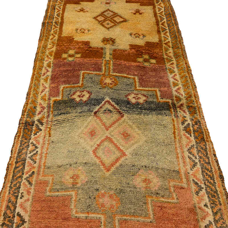 Alfombra Vintage de pasillo - 96 cm x 320 cm - K0077617
