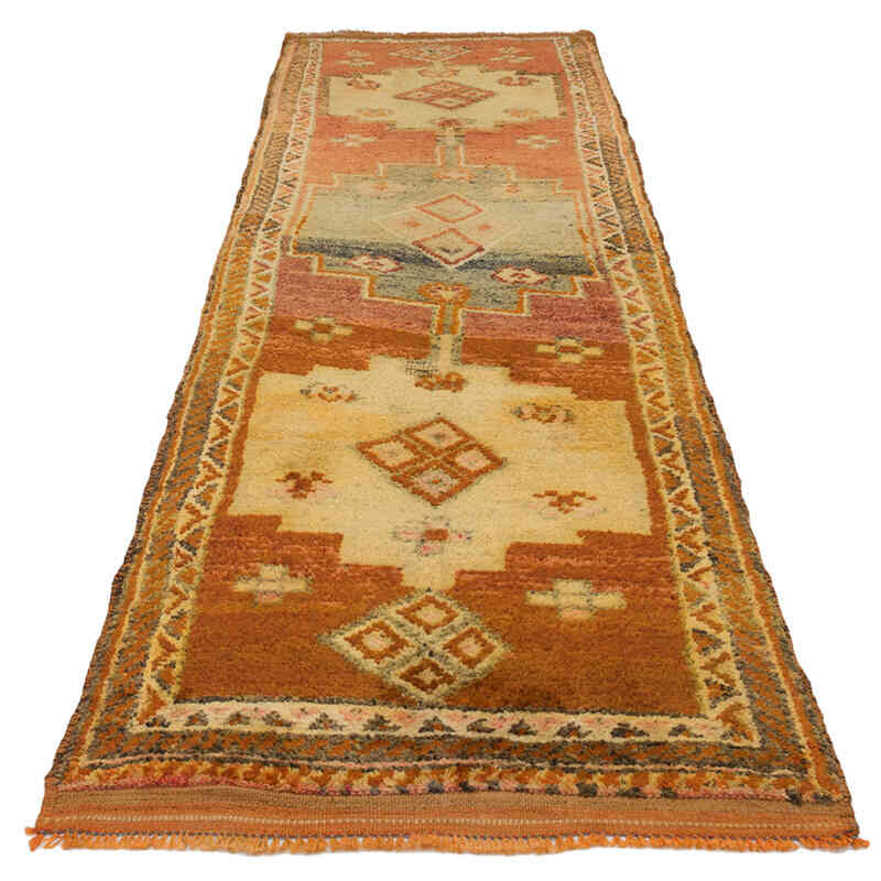 Alfombra Vintage de pasillo - 96 cm x 320 cm - K0077617
