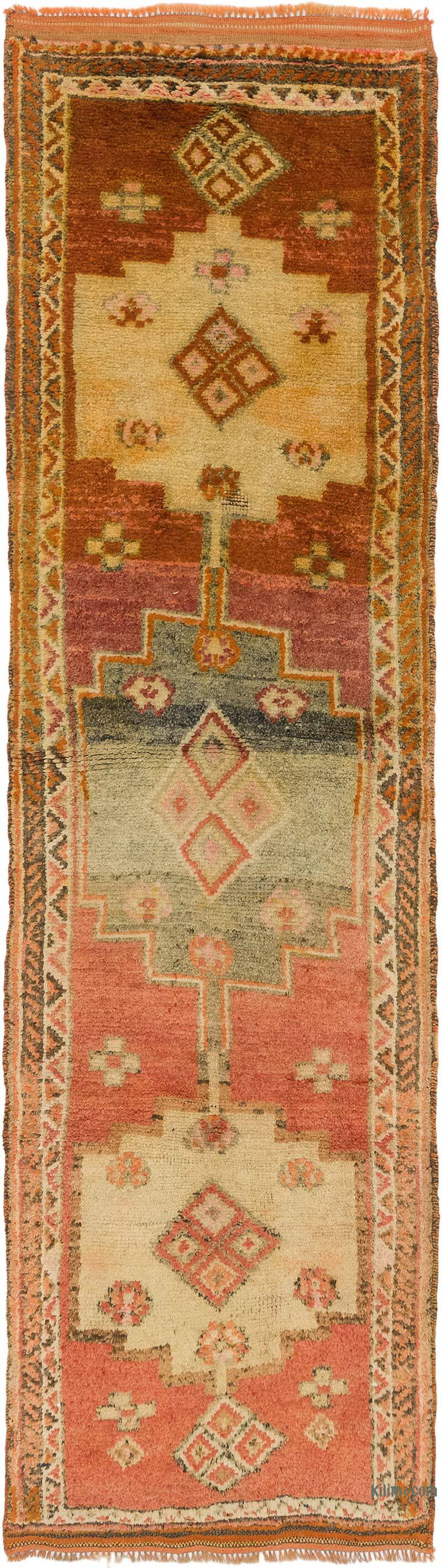 Alfombra Vintage de pasillo - 96 cm x 320 cm - K0077617