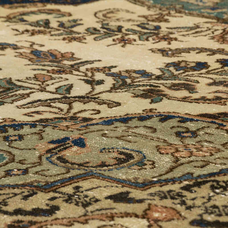 Vintage Hand-Knotted Oriental Rug - 10' 3" x 13' 7" (123" x 163") - K0077619