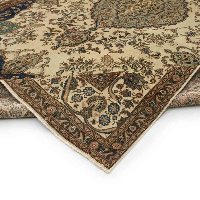 Vintage Hand-Knotted Oriental Rug - 10' 3" x 13' 7" (123" x 163") - K0077619
