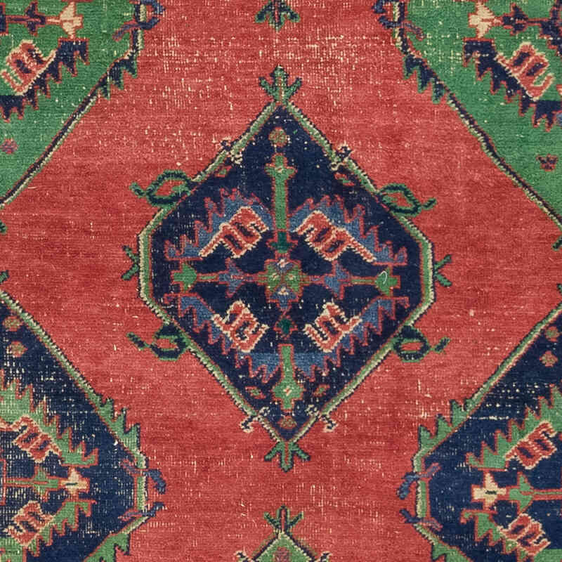 Alfombra Vintage Turca Anudada a Mano - 300 cm x 312 cm - K0077620
