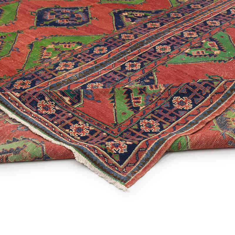 Alfombra Vintage Turca Anudada a Mano - 300 cm x 312 cm - K0077620