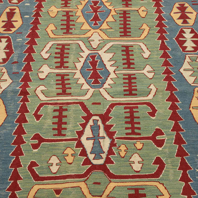 Yeni Kök Boya El Dokuma Kilim - 114 cm x 168 cm - K0077623