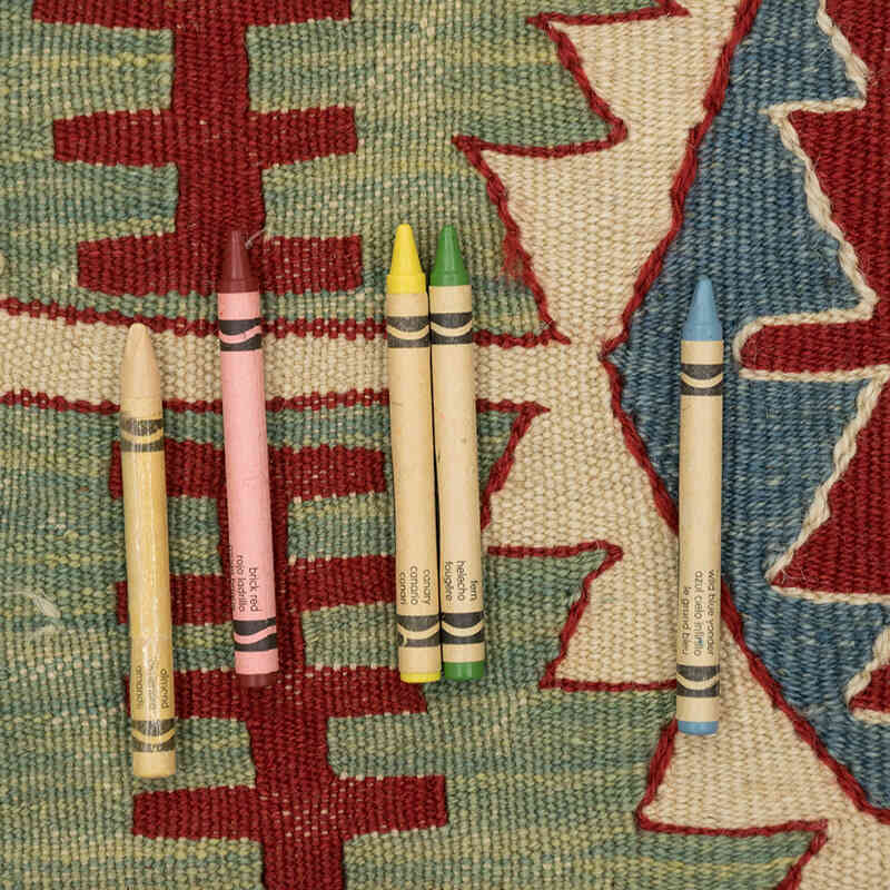 Yeni Kök Boya El Dokuma Kilim - 114 cm x 168 cm - K0077623