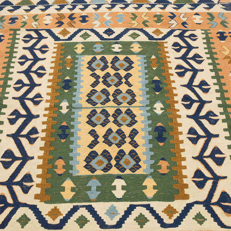 Yeni Kök Boya El Dokuma Kilim - 116 cm x 171 cm - K0077624