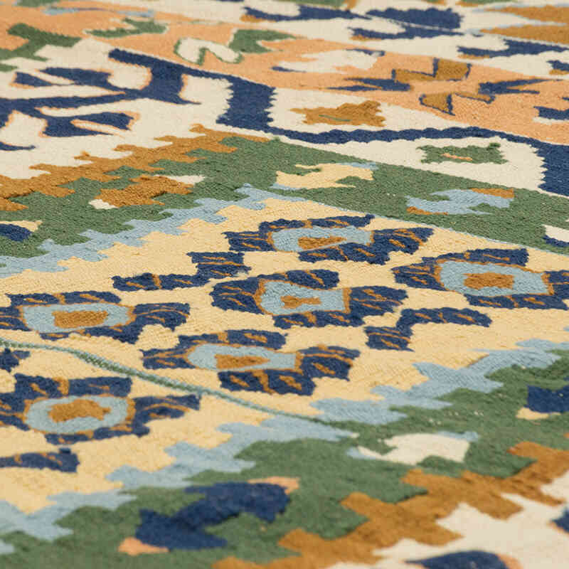 Yeni Kök Boya El Dokuma Kilim - 116 cm x 171 cm - K0077624