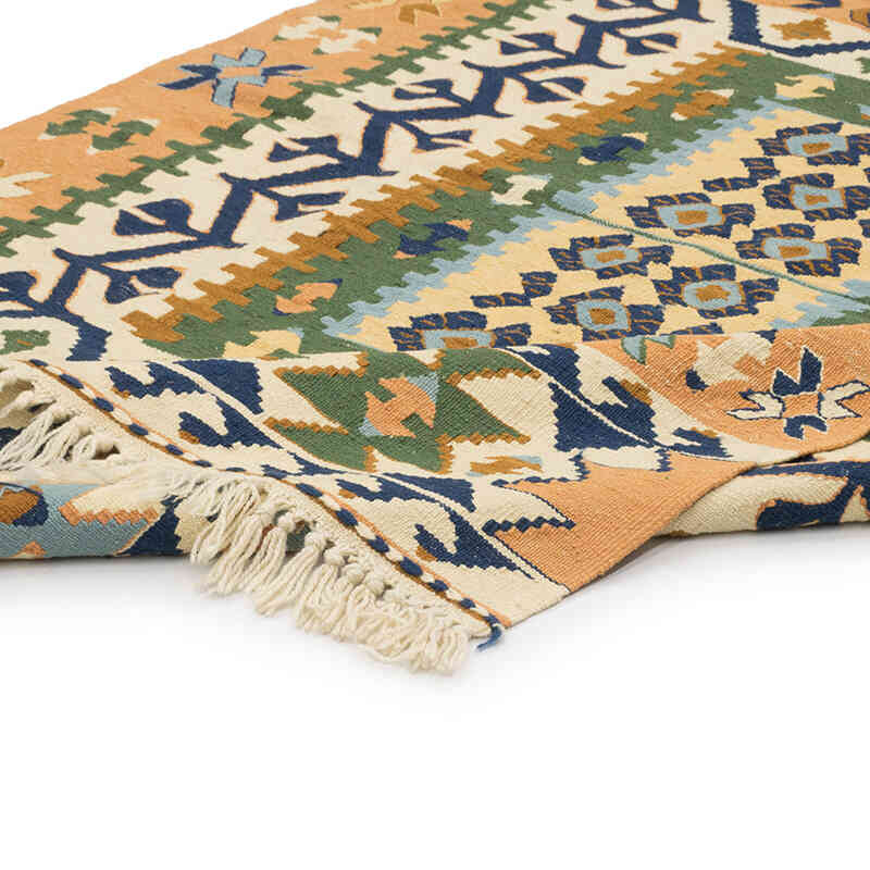 Yeni Kök Boya El Dokuma Kilim - 116 cm x 171 cm - K0077624