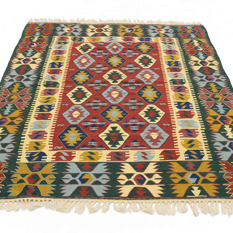 Yeni Kök Boya El Dokuma Kilim - 120 cm x 178 cm - K0077625