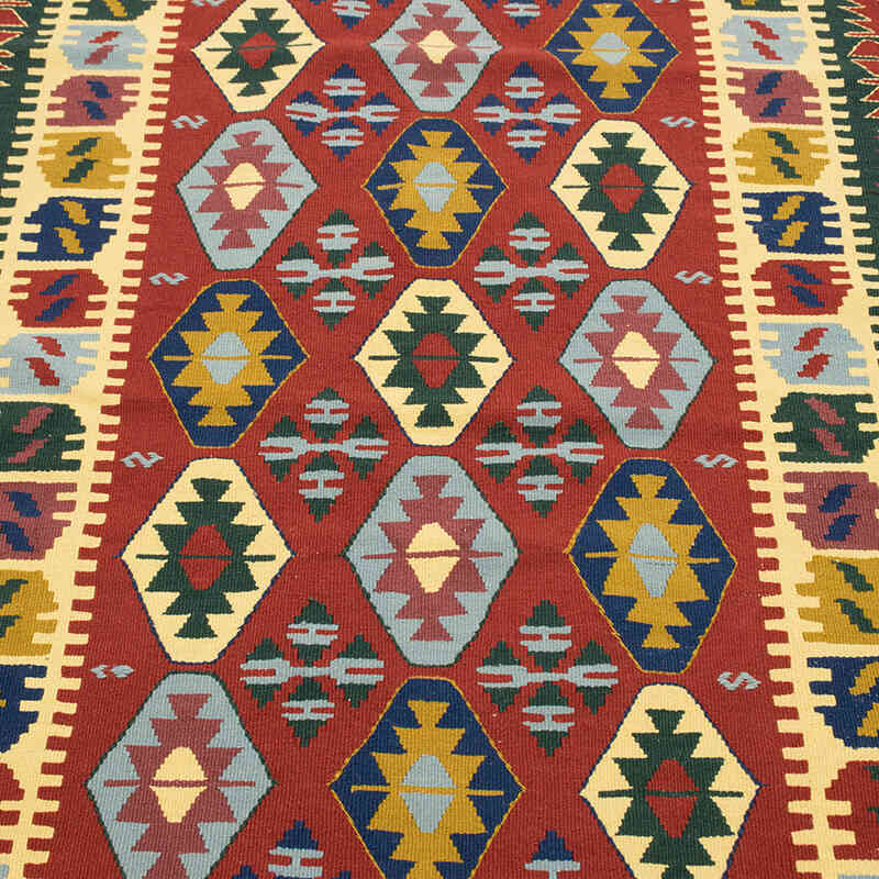 Yeni Kök Boya El Dokuma Kilim - 120 cm x 178 cm - K0077625