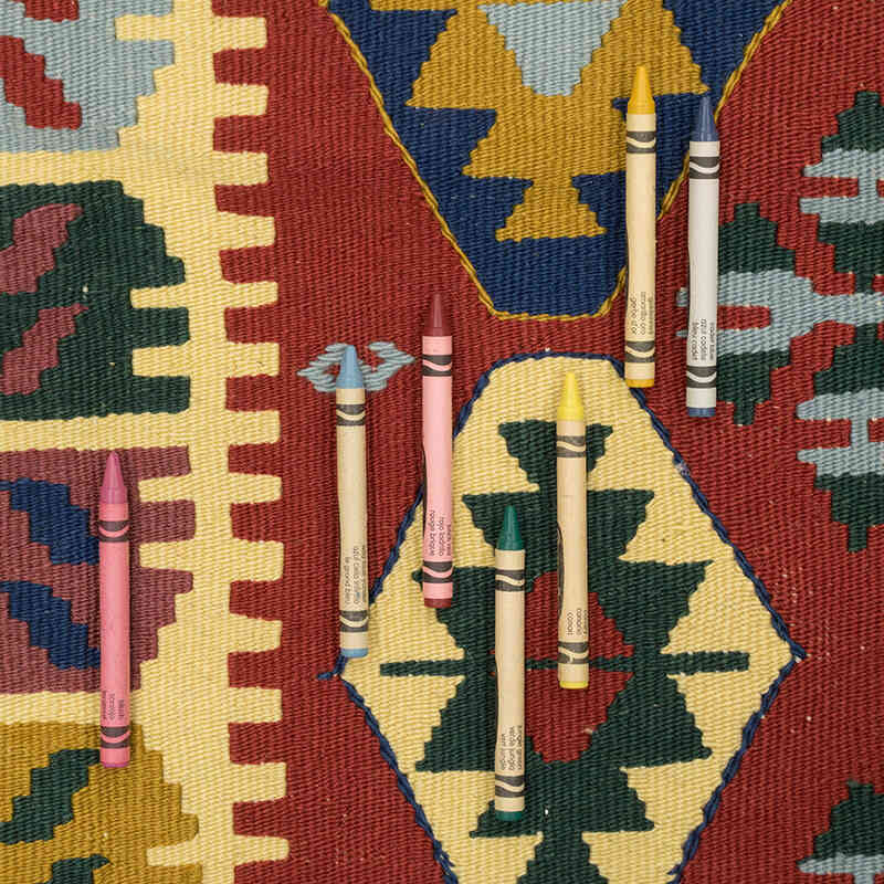 Yeni Kök Boya El Dokuma Kilim - 120 cm x 178 cm - K0077625