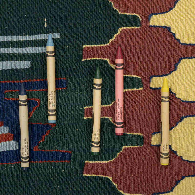 Yeni Kök Boya El Dokuma Kilim - 127 cm x 180 cm - K0077626