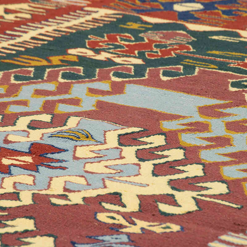 Nueva Alfombra Turca Kilim - 113 cm x 176 cm - K0077627