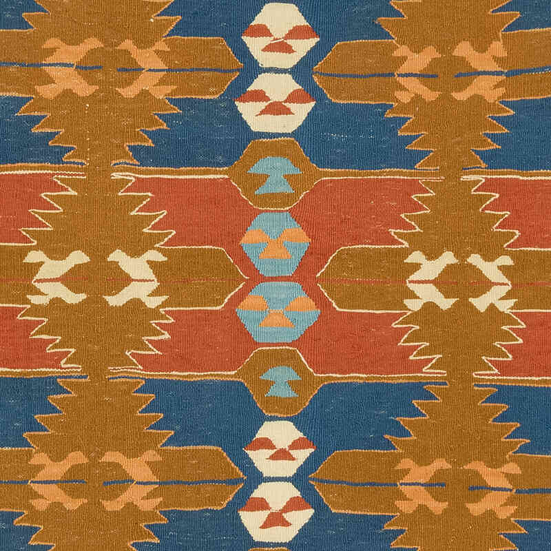 New Handwoven Turkish Kilim Rug - 3' 9" x 5' 5" (45" x 65") - K0077628