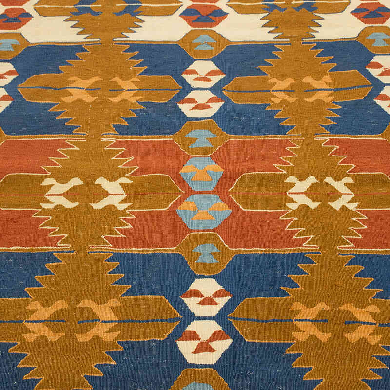 New Handwoven Turkish Kilim Rug - 3' 9" x 5' 5" (45" x 65") - K0077628